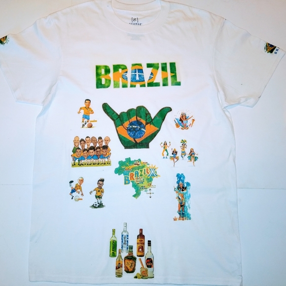 Men brailizan T Shirt - Picture 1 of 1